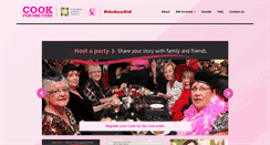 Desktop Screenshot of cookforthecure.ca